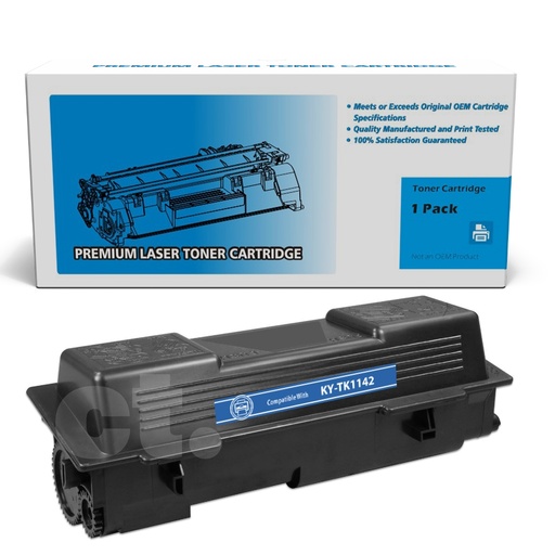 Kyocera TK-1142 Compatible Black Standard Yield Toner Cartridge (1 Pack)