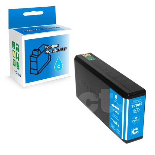 Epson T786XL220 786 XL Compatible Cyan High Yield Ink Cartridge (1 Pack)
