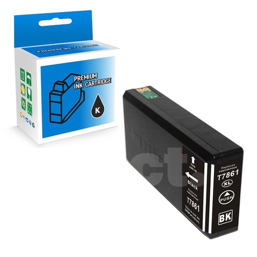 Epson T786XL120 786 XL Compatible Black High Yield Ink Cartridge (1 Pack)