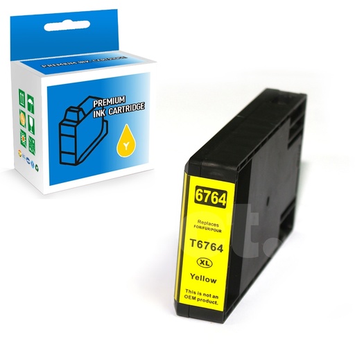 Epson T676XL420 676 XL Compatible Yellow High Yield Ink Cartridge (1 Pack)
