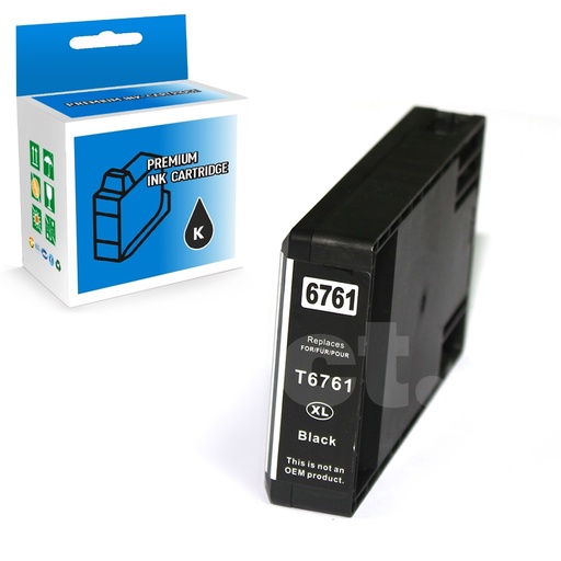 Epson T676XL120 676 XL Compatible Black High Yield Ink Cartridge (1 Pack)