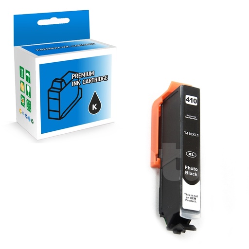 Epson T410XL120 410 XL Compatible Photo Black High Yield Ink Cartridge (1 Pack)