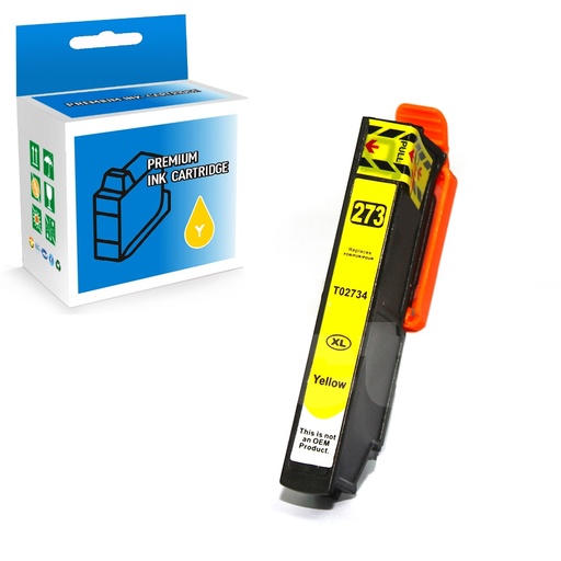 Epson T273XL420 273 XL Compatible Yellow High Yield Ink Cartridge (1 Pack)