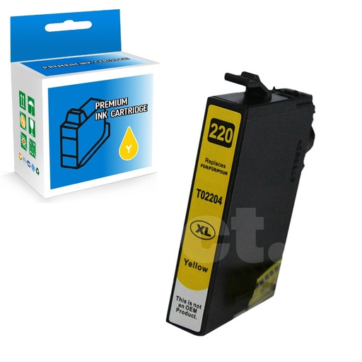 Epson T220XL420 220 XL Compatible Yellow High Yield Ink Cartridge (1 Pack)
