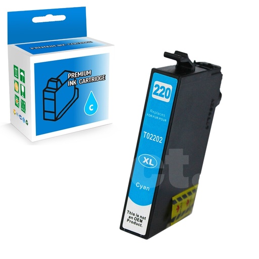 Epson T220XL220 220 XL Compatible Cyan High Yield Ink Cartridge (1 Pack)