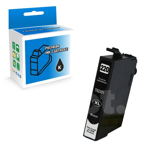 Epson T202XL (T202XL120) Compatible Black High Yield Ink Cartridge (1 Pack)