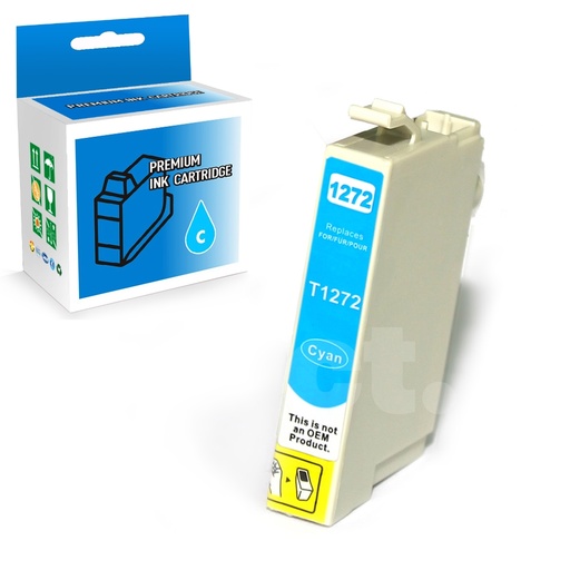 Epson T127XL Compatible Cyan High Yield Ink Cartridge (1 Pack)