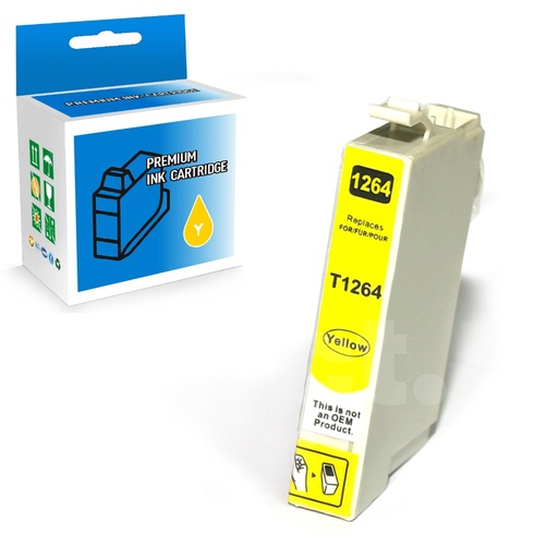 Epson T126420 126 Compatible Yellow Standard Yield Ink Cartridge (1 Pack)