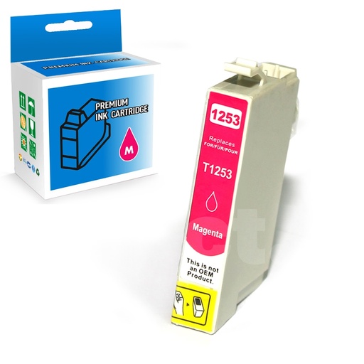 Epson T125320 125 Compatible Magenta Standard Yield Ink Cartridge (1 Pack)