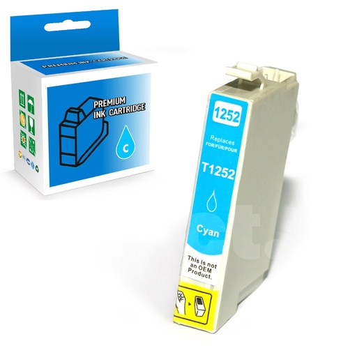 Epson T125220 125 Compatible Cyan Standard Yield Ink Cartridge (1 Pack)