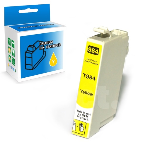 Epson T098 Compatible Yellow Standard Yield Ink Cartridge (1 Pack)