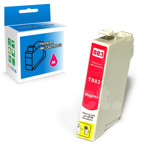 Epson T0883 Compatible Magenta Standard Yield Ink Cartridge (1 Pack)