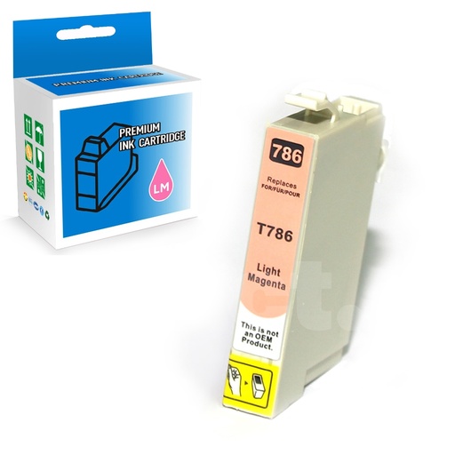 Epson T078620 78 Compatible Light Magenta Standard Yield Ink Cartridge (1 Pack)