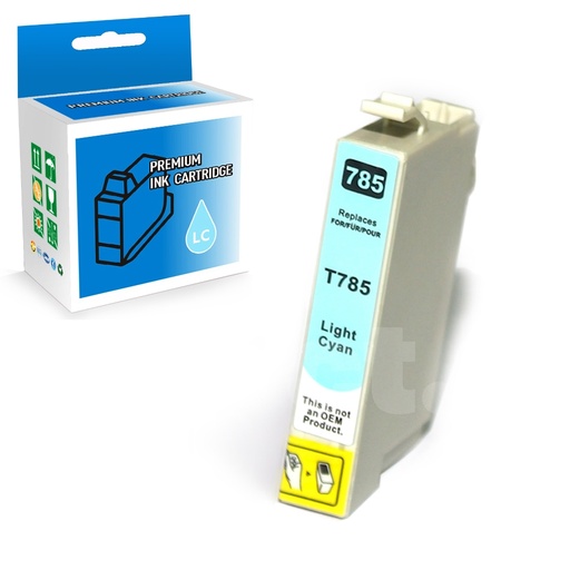 Epson T078520 78 Compatible Light Cyan Standard Yield Ink Cartridge (1 Pack)