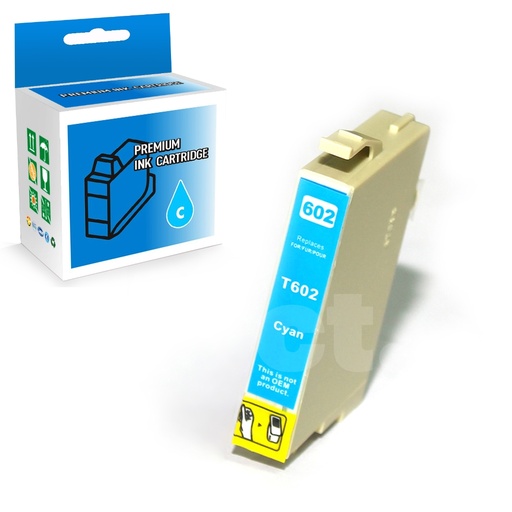 Epson T060220 60 Compatible Cyan Standard Yield Ink Cartridge (1 Pack)