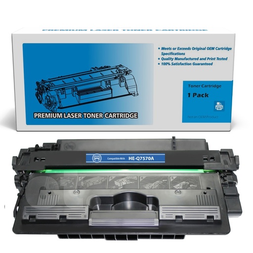 HP Q7570A (70A) Compatible Black Standard Yield Toner Cartridge (1 Pack)