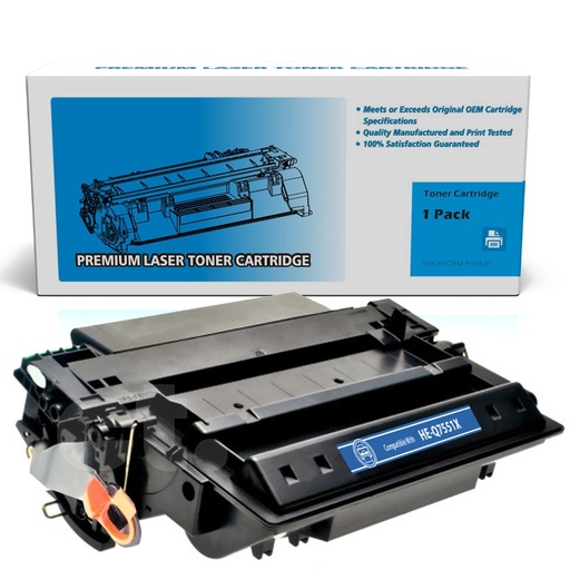 HP Q7551X 51X Compatible Black High Yield Toner Cartridge (1 Pack)