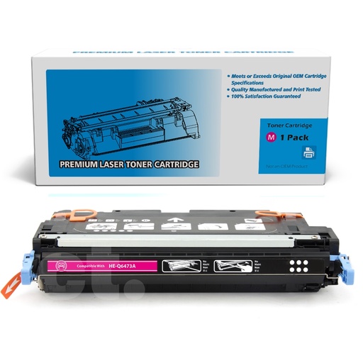 HP Q6473A 501A Remanufactured Magenta Standard Yield Toner Cartridge (1 Pack)