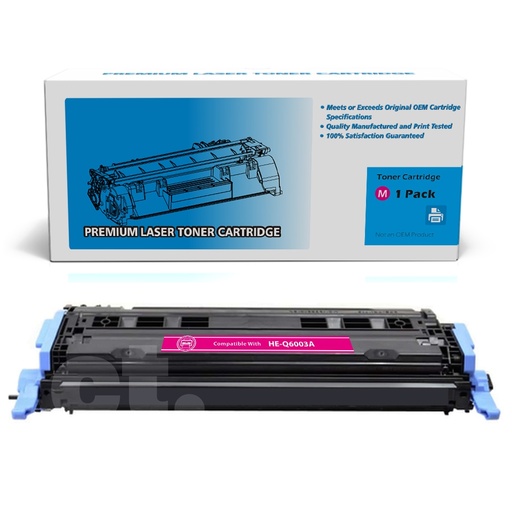 HP Q6003A 124A Remanufactured Magenta Standard Yield Toner Cartridge (1 Pack)