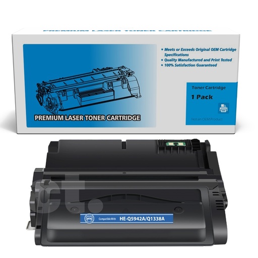 HP Q5942A 42A Q1338A Compatible Black Standard Yield Toner Cartridge (1 Pack)