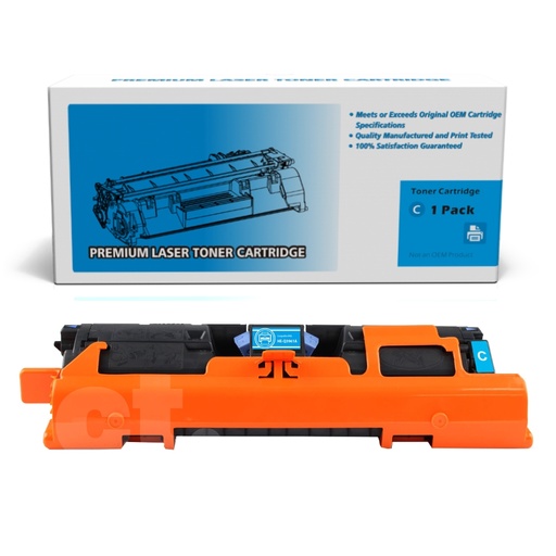 HP Q3961A 122A Remanufactured Cyan Standard Yield Toner Cartridge (1 Pack)