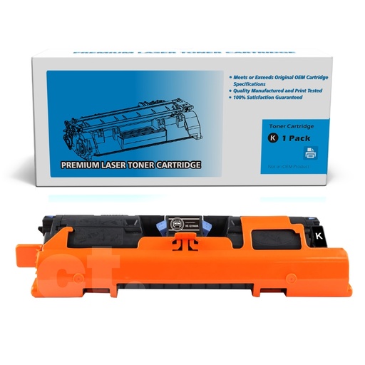 HP Q3960A 122A Remanufactured Black Standard Yield Toner Cartridge (1 Pack)