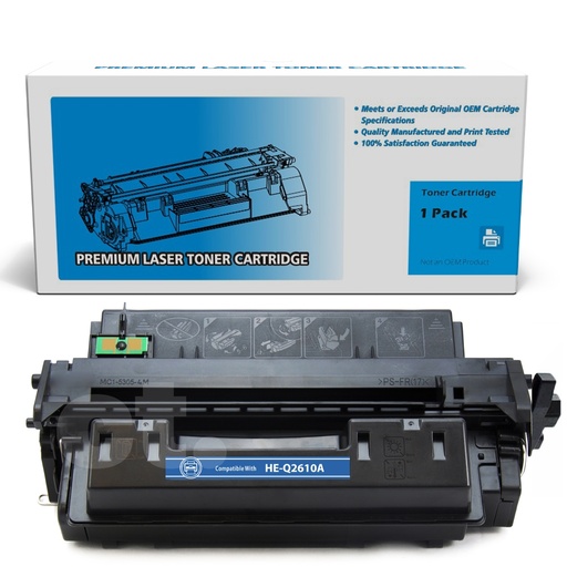 HP Q2610A 10A Remanufactured Black Standard Yield Toner Cartridge (1 Pack)