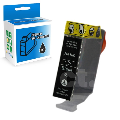 Canon PGI-5 0628B002 Compatible Black Standard Yield Ink Cartridge (1 Pack)