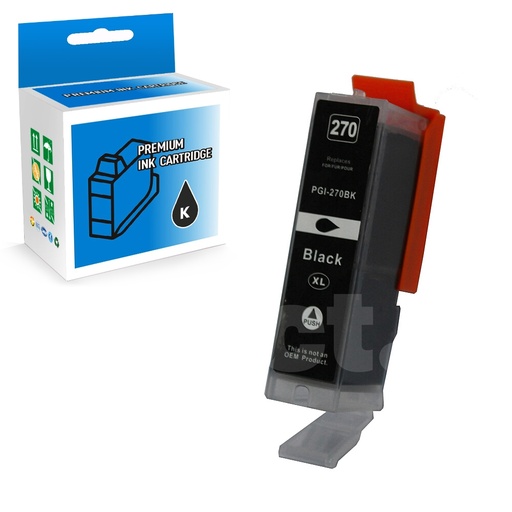 Canon PGI-270XL 0319C001 Compatible Black High Yield Ink Cartridge (1 Pack)