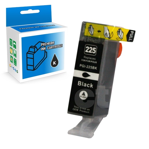 Canon PGI-225 4530B001AA Compatible Black Standard Yield Ink Cartridge (1 Pack)