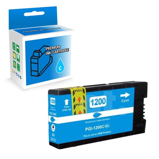 Canon PGI-1200XL PGI1200XL 9196B001 Compatible Cyan High Yield Ink Cartridge (1 Pack)