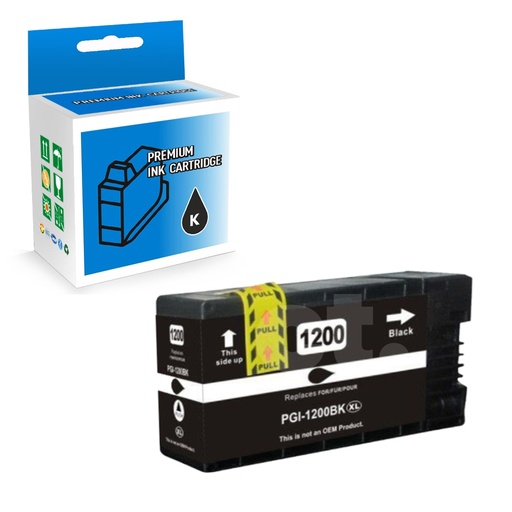 Canon PGI-1200XL PGI1200XL 9183B001 Compatible Black High Yield Ink Cartridge (1 Pack)