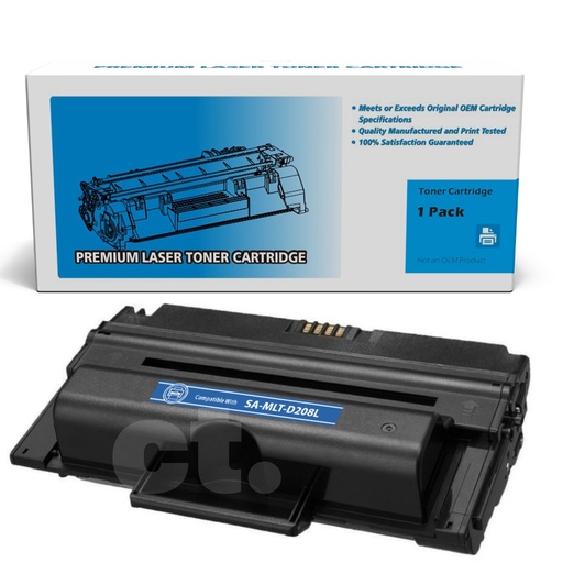 Samsung MLT-D208L MLTD208L Compatible Black High Yield Toner Cartridge (1 Pack)