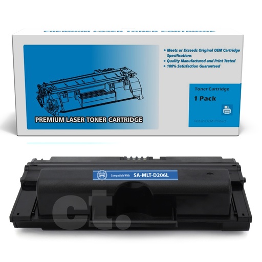 Samsung MLT-D206L MLTD206L Compatible Black High Yield Toner Cartridge (1 Pack)