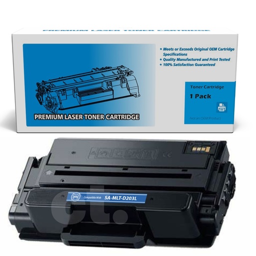 Samsung MLT-D203L MLTD203L Compatible Black High Yield Toner Cartridge (1 Pack)