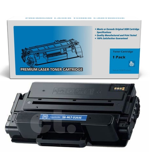 Samsung MLT-D203E MLTD203E Compatible Black Toner Cartridge Extra High Yield (1 Pack)