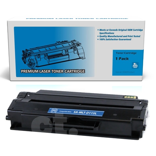 Samsung MLT-D115L MLTD115L Compatible Black High Yield Toner Cartridge (1 Pack)