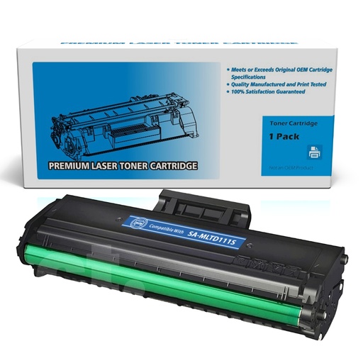 Samsung MLT-D111S MLTD111S Compatible Black Standard Yield Toner Cartridge (1 Pack)