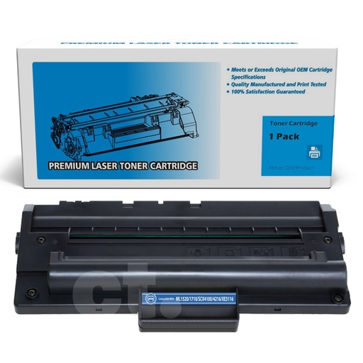 Samsung ML-1710D3 ML1710D3 Compatible Black Standard Yield Toner Cartridge (1 Pack)