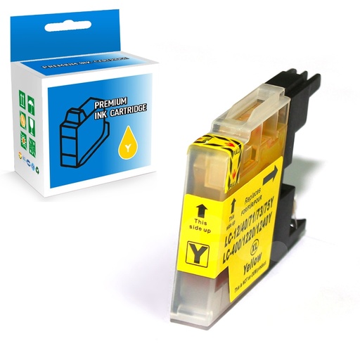 Brother LC71 Compatible Yellow Standard Yield Ink Cartridge (1 Pack)