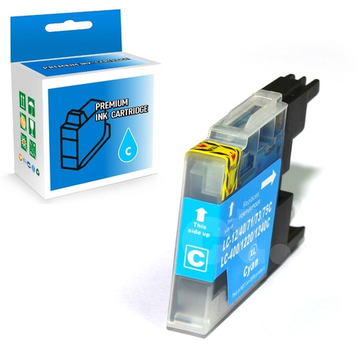 Brother LC71 Compatible Cyan Standard Yield Ink Cartridge (1 Pack)