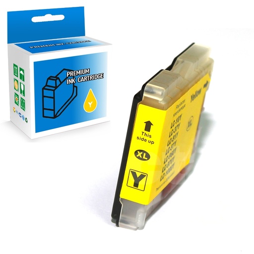 Brother LC51XL Compatible Yellow High Yield Ink Cartridge (1 Pack)