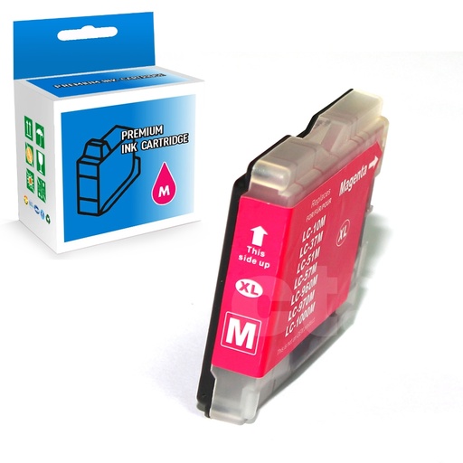 Brother LC51XL Compatible Magenta High Yield Ink Cartridge (1 Pack)