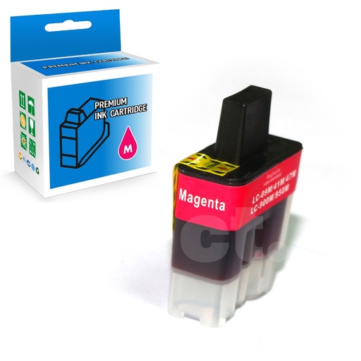Brother LC41 Compatible Magenta Standard Yield Ink Cartridge (1 Pack)