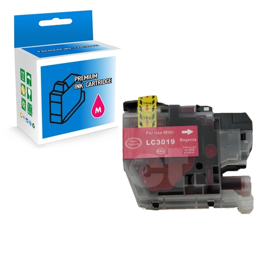 Brother LC3019XXL Compatible Magenta Extra High Yield Ink Cartridge (1 Pack)