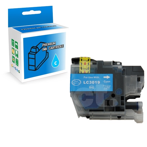 Brother LC3019XXL Compatible Cyan Extra High Yield Ink Cartridge (1 Pack)