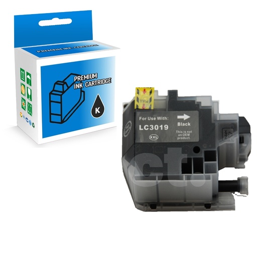 Brother LC3019XXL Compatible Black Extra High Yield Ink Cartridge (1 Pack)