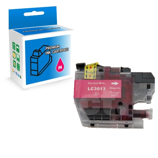 Brother LC3013XL Compatible Magenta High Yield Ink Cartridge (1 Pack)