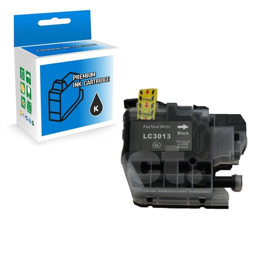 Brother LC3013XL Compatible Black High Yield Ink Cartridge (1 Pack)