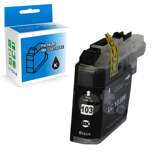 Brother LC103XL Compatible Black High Yield Ink Cartridge (1 Pack)